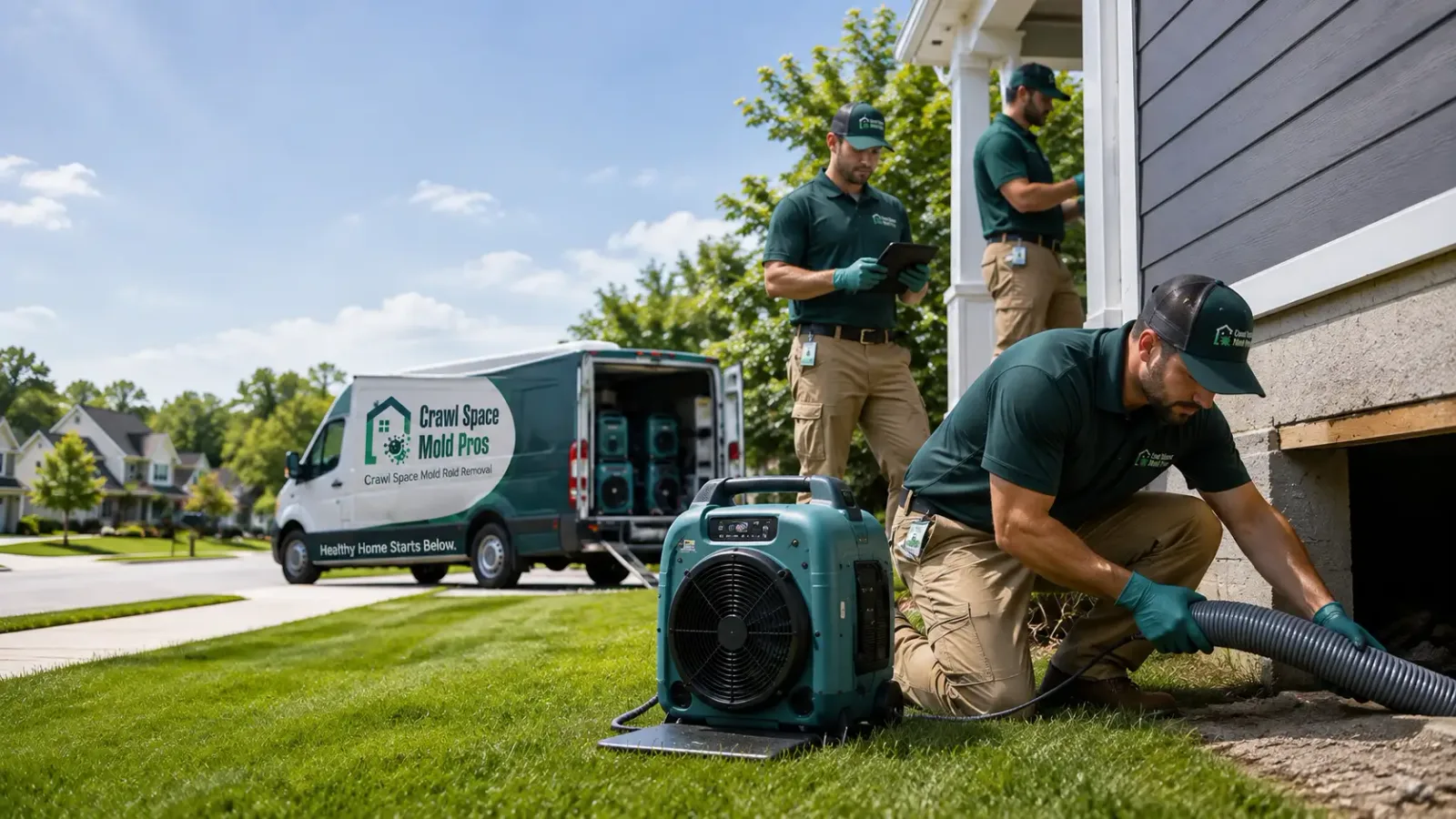 Crawl Space Mold Removal in Haverhill, NH